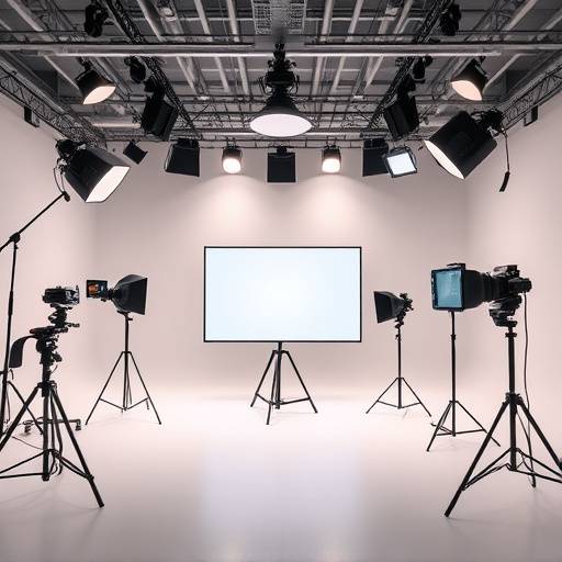 Estüdio de televisão moderno